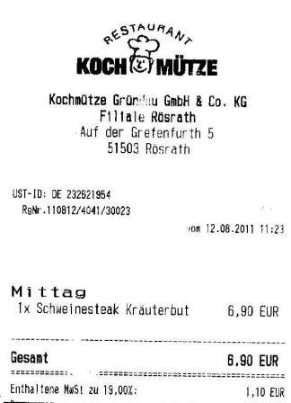 mlba Hffner Kochmtze Restaurant